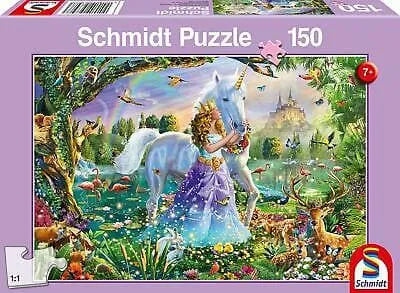 Brain Games LV Puzles Puzle 150 - Princess, unicorn and castle