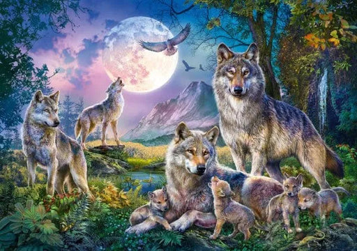 Brain Games LV Puzles Puzle 1500 -  Wolves