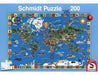 Brain Games LV Puzles Puzle 200 - Pasaules karte