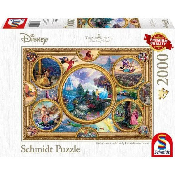 Brain Games LV Puzles Puzle 2000 - Disney Dreams Collection