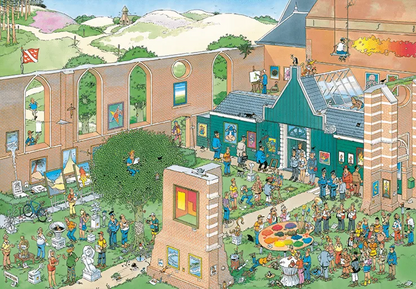 Brain Games LV Puzles Puzle 2000 Jan van Haaseren - The Art Market