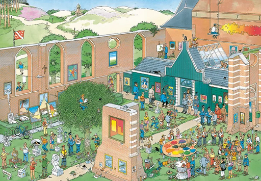 Brain Games LV Puzles Puzle 2000 Jan van Haaseren - The Art Market