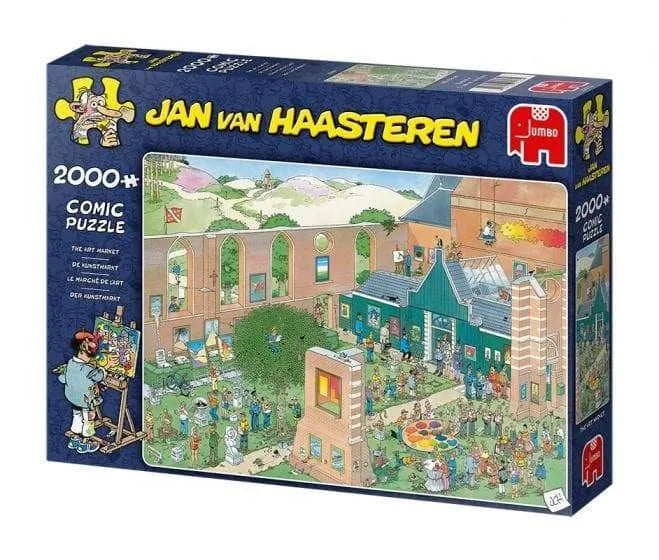 Brain Games LV Puzles Puzle 2000 Jan van Haaseren - The Art Market