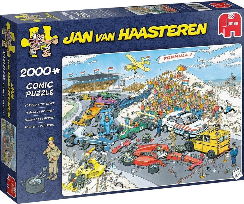 Brain Games LV Puzles Puzle 2000 Jan van Haasteren - Formula 1. The Start