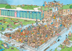 Brain Games LV Puzles Puzle 2000 Jan van Haasteren - Pool Pile Up