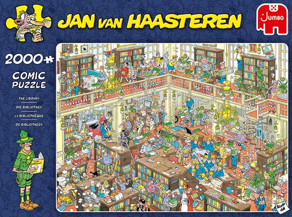 Brain Games LV Puzles Puzle 2000 Jan van Haasteren - The library