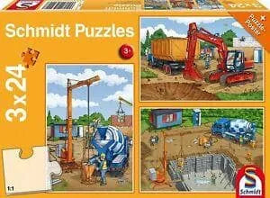 Brain Games LV Puzles Puzle 24x3 - Construction Work Ahead