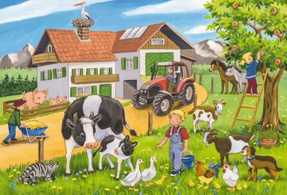 Brain Games LV Puzles Puzle 24x3 - On The Farm