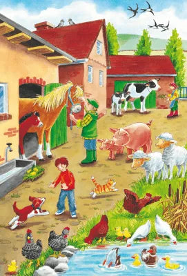 Brain Games LV Puzles Puzle 24x3 - On The Farm