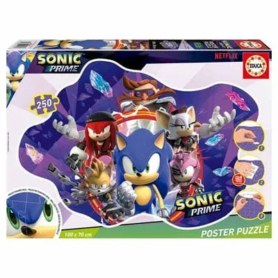 n/a n/a 250 POSTER PUZZLE SONIC PRIME