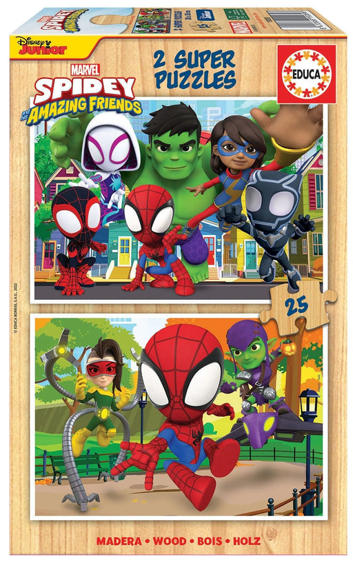 Brain Games LV Puzles Puzle 25x2 - Spidey & His Amazing Friends