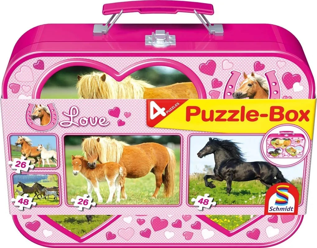 Brain Games LV Puzles Puzle 26x2, 48x2 - Horses
