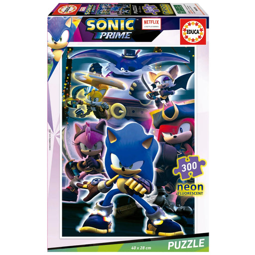 Brain Games LV Puzles Puzle 300 - Sonic Prime Neon