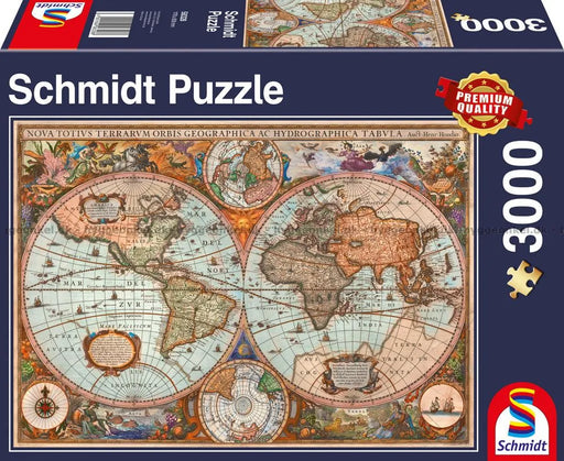 Brain Games LV Puzles Puzle 3000 - Ancient World Map