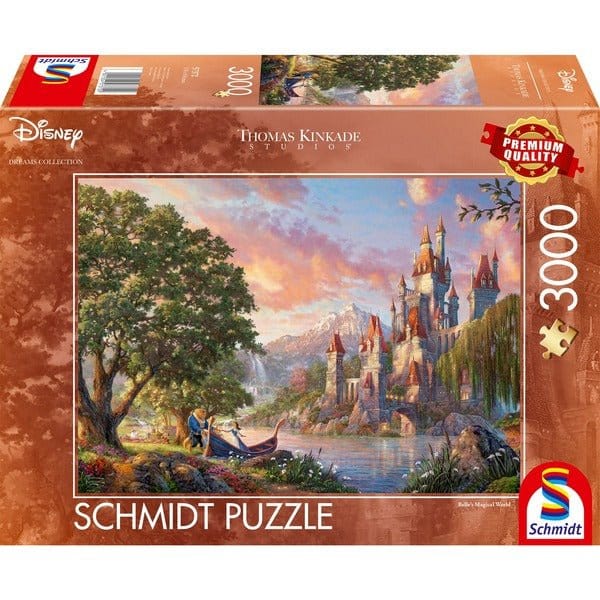 Brain Games LV Puzles Puzle 3000 - Disney, Belle's Magical World