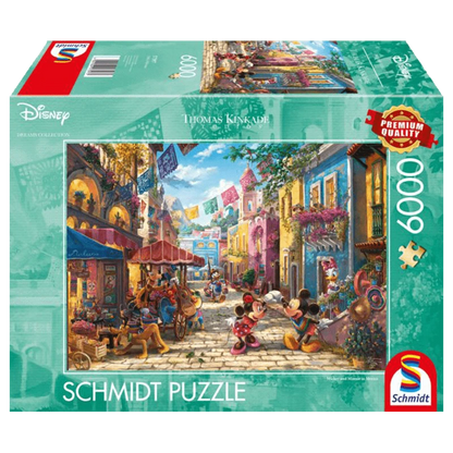 Brain Games LV Puzles Puzle 3000 - Disney, Mickey & Minnie In Mexico