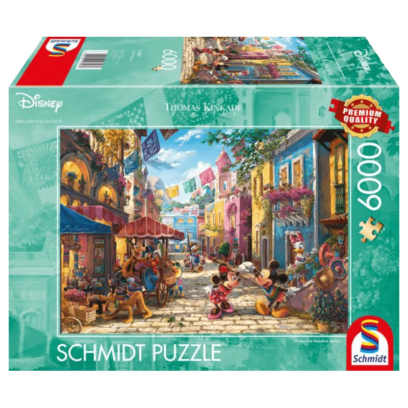 Brain Games LV Puzles Puzle 3000 - Disney, Mickey & Minnie In Mexico