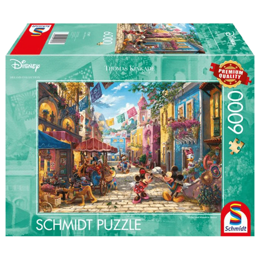 Brain Games LV Puzles Puzle 3000 - Disney, Mickey & Minnie In Mexico