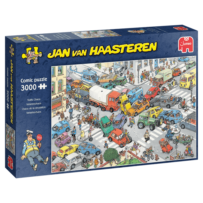 Brain Games LV Puzles Puzle 3000 Jan van Haasteren - Traffic Chaos