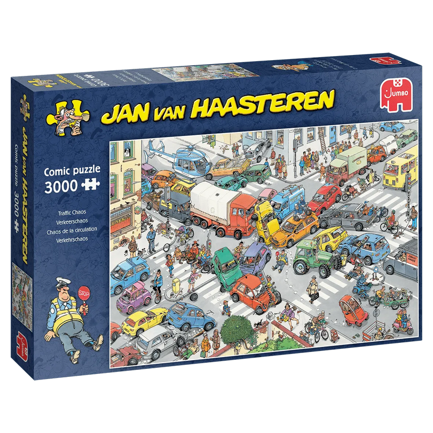 Brain Games LV Puzles Puzle 3000 Jan van Haasteren - Traffic Chaos