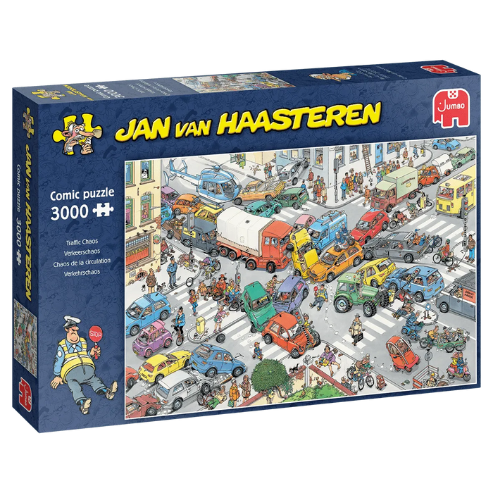 Brain Games LV Puzles Puzle 3000 Jan van Haasteren - Traffic Chaos