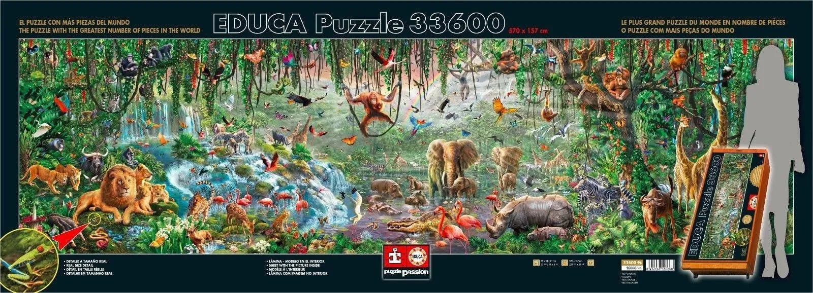 Brain Games LV Puzles Puzle 33600 - Vida Selvagem