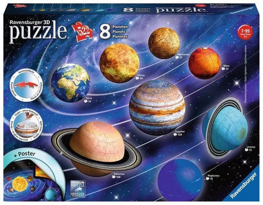 Brain Games LV Puzles Puzle 3D - Solar System