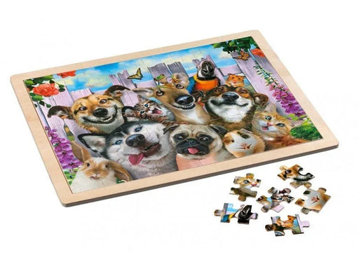 Brain Games LV Puzle, 48gb, Holz-Rahmenpuzzle, Pet Selfie
