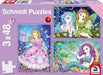 Brain Games LV Puzles Puzle 48x3 - Princese, Feja un Nāriņa