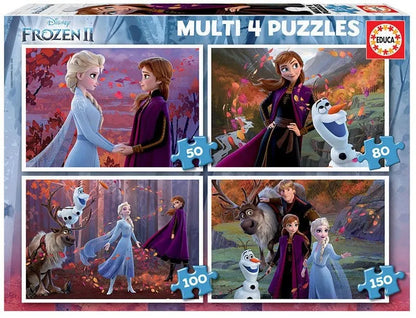 Brain Games LV Puzles Puzle 50-80-100-150 - Frozen