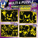 Brain Games LV Puzles Puzle 50-80-100-150 - Sonic Prime Neon