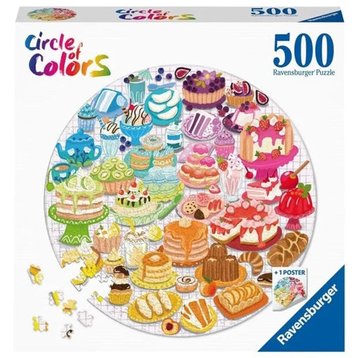Brain Games LV Puzle 500 Circle of Colours Desserts