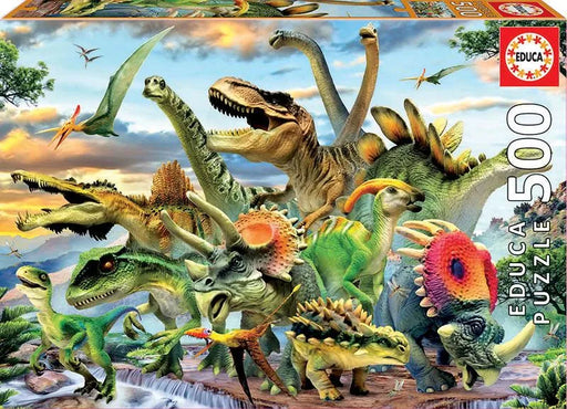 Brain Games LV Puzles Puzle 500 - Dinosaurs