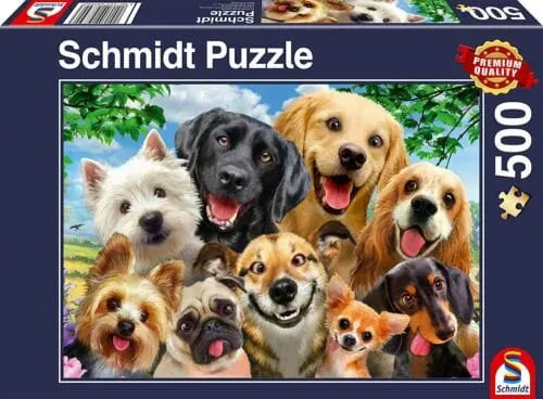 Brain Games LV Puzles Puzle 500 - Dog Selfie