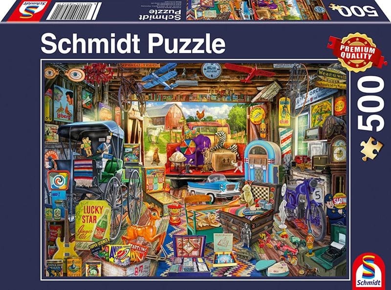 Brain Games LV Puzles Puzle 500 - Garage sale
