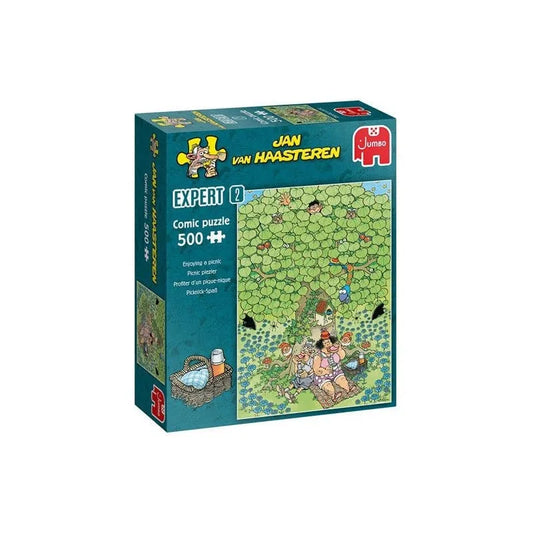Brain Games LV Puzles Puzle 500 Jan van Haasteren - Enjoying A Picnic
