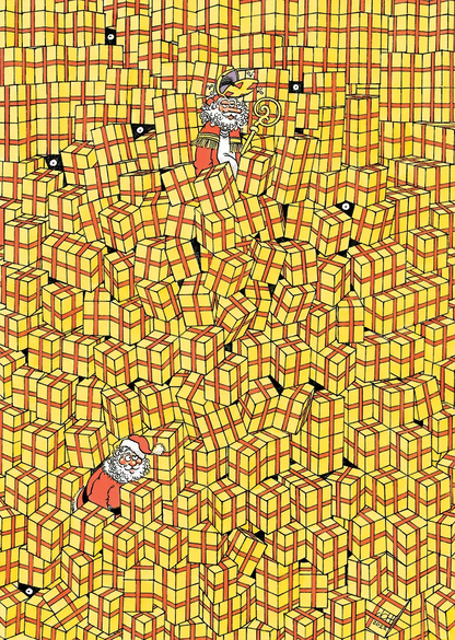 Brain Games LV Puzles Puzle 500  Jan van Haasteren - Gifts Galore