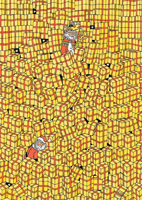 Brain Games LV Puzles Puzle 500  Jan van Haasteren - Gifts Galore
