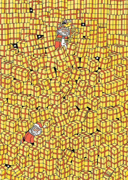Brain Games LV Puzles Puzle 500  Jan van Haasteren - Gifts Galore