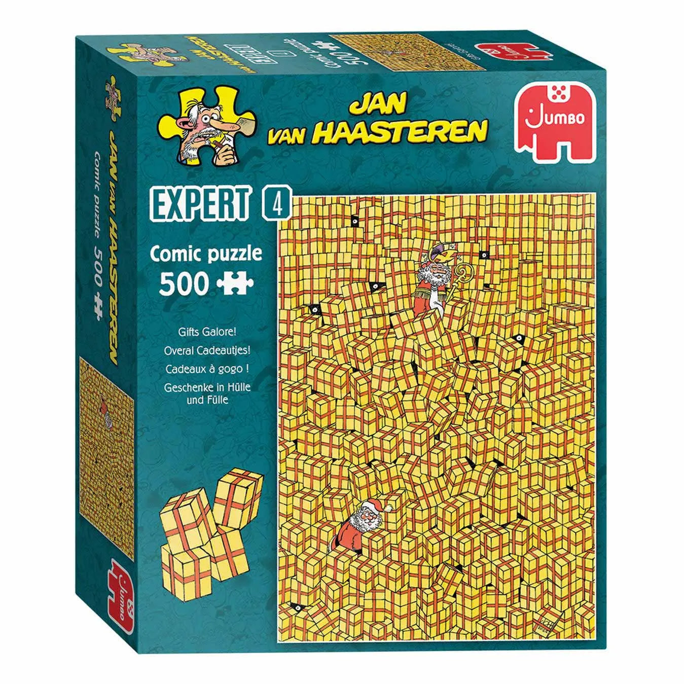 Brain Games LV Puzles Puzle 500  Jan van Haasteren - Gifts Galore
