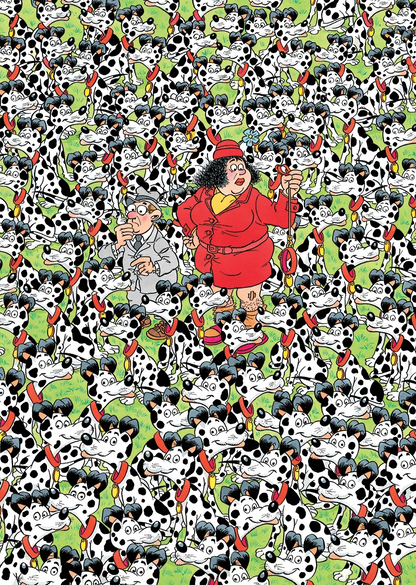 Brain Games LV Puzles Puzle 500  Jan van Haasteren - Where'S Max