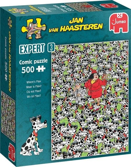 Brain Games LV Puzles Puzle 500  Jan van Haasteren - Where'S Max