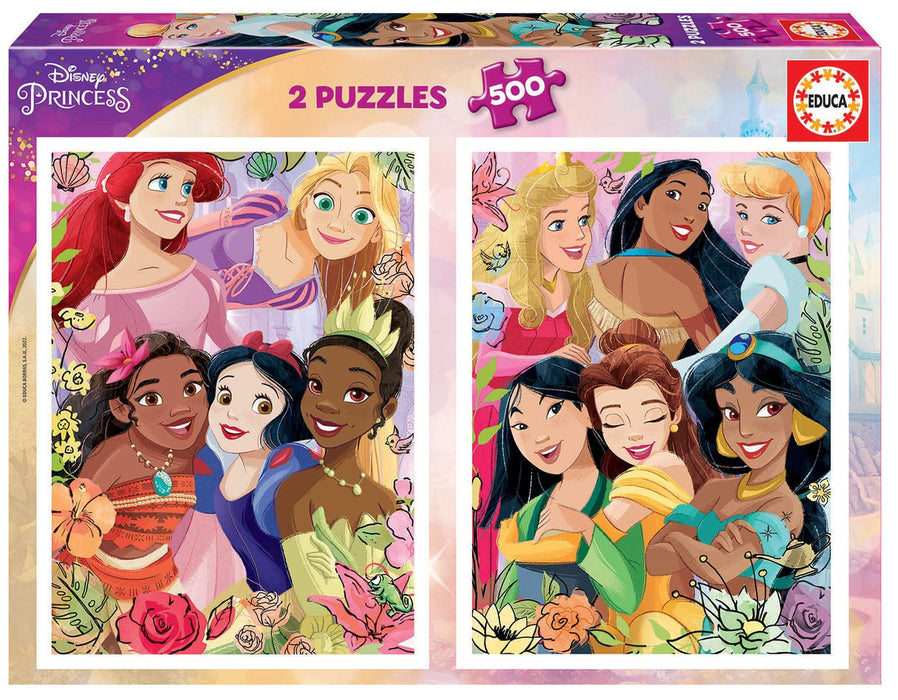 Brain Games LV Puzles Puzle 500x2 - Disney Princess