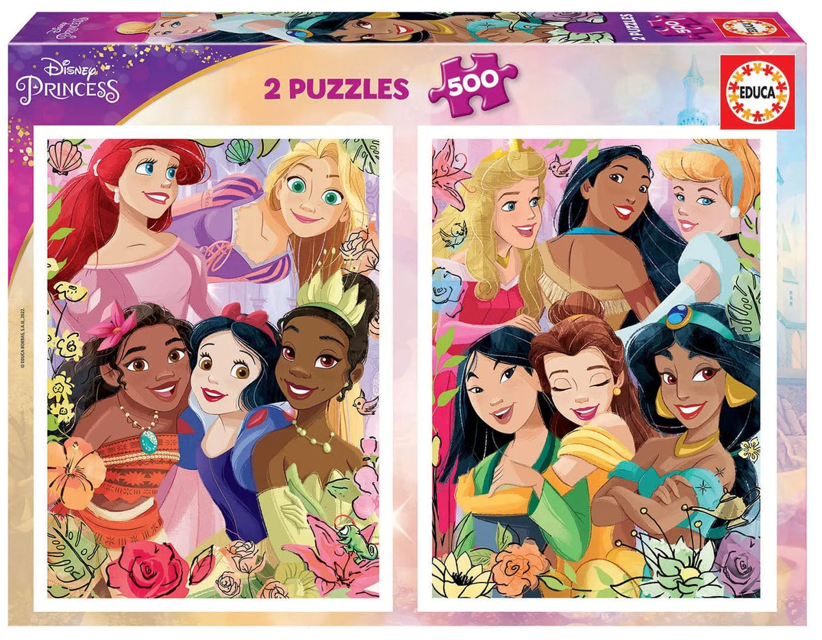 Brain Games LV Puzles Puzle 500x2 - Disney Princess