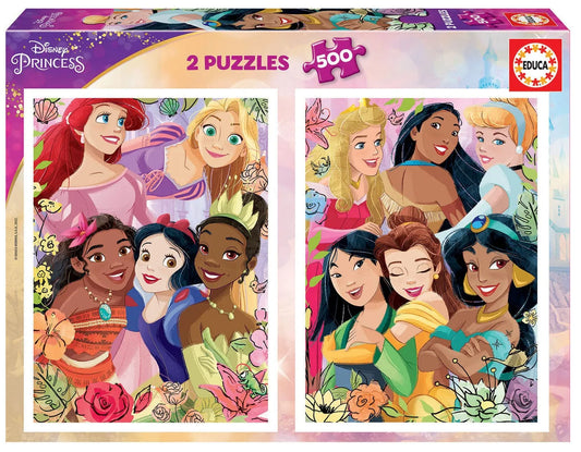 Brain Games LV Puzles Puzle 500x2 - Disney Princess