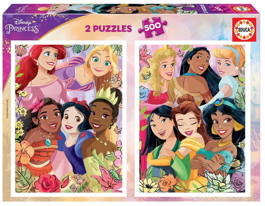 Brain Games LV Puzles Puzle 500x2 - Disney Princess