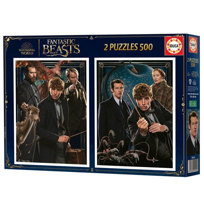 Brain Games LV Puzles Puzle 500x2 - Fantastic Beasts