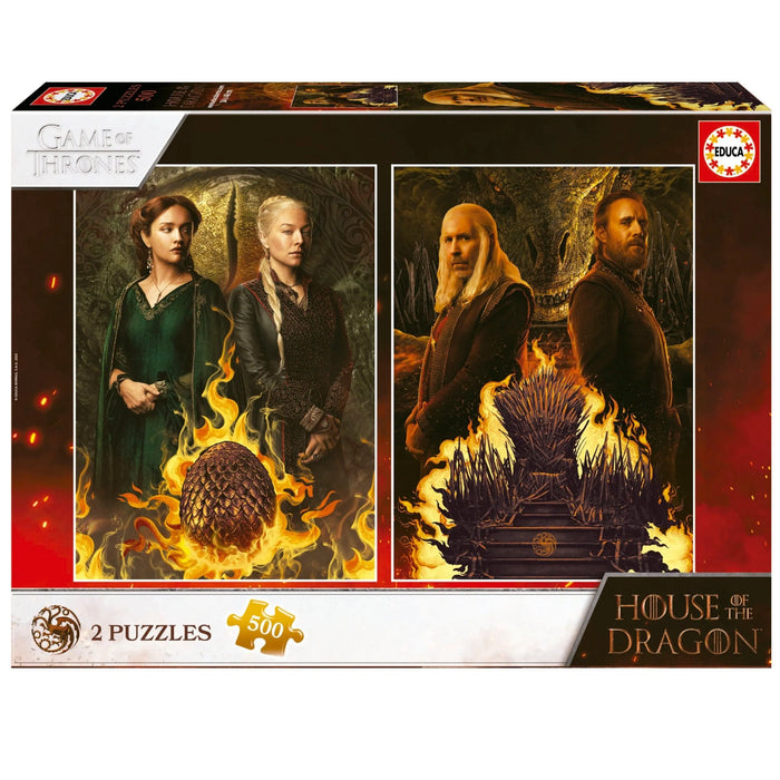 Brain Games LV Puzles Puzle 500x2 - House Of The Dr