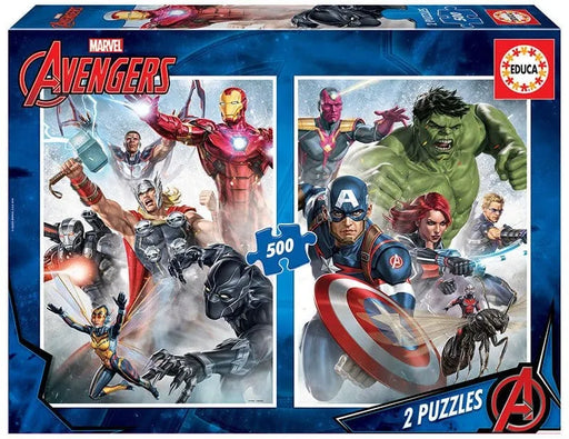 Brain Games LV Puzles Puzle 500x2 - Marvel Mania