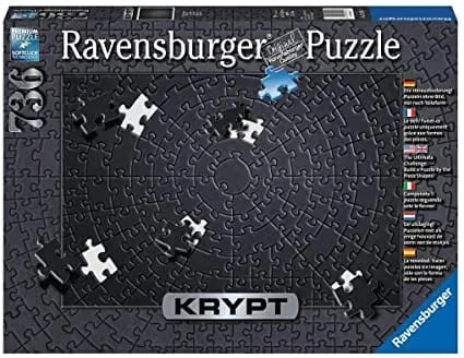Brain Games LV Puzles Puzle 736 - Krypt Black